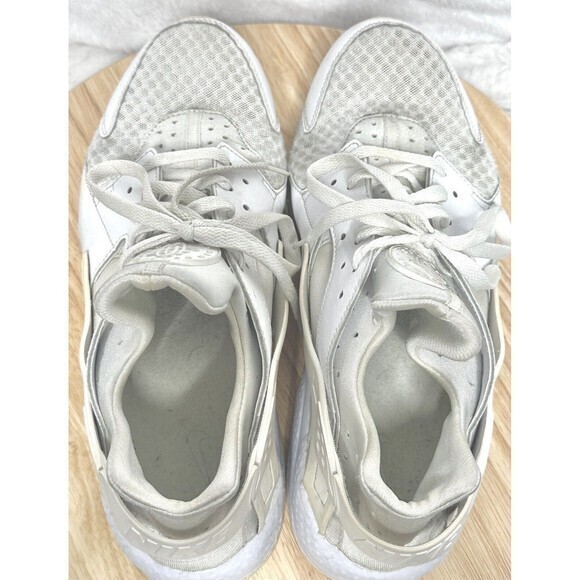 Nike Air Huarache‎ Run White, Size 12.5 - Picture 4 of 5
